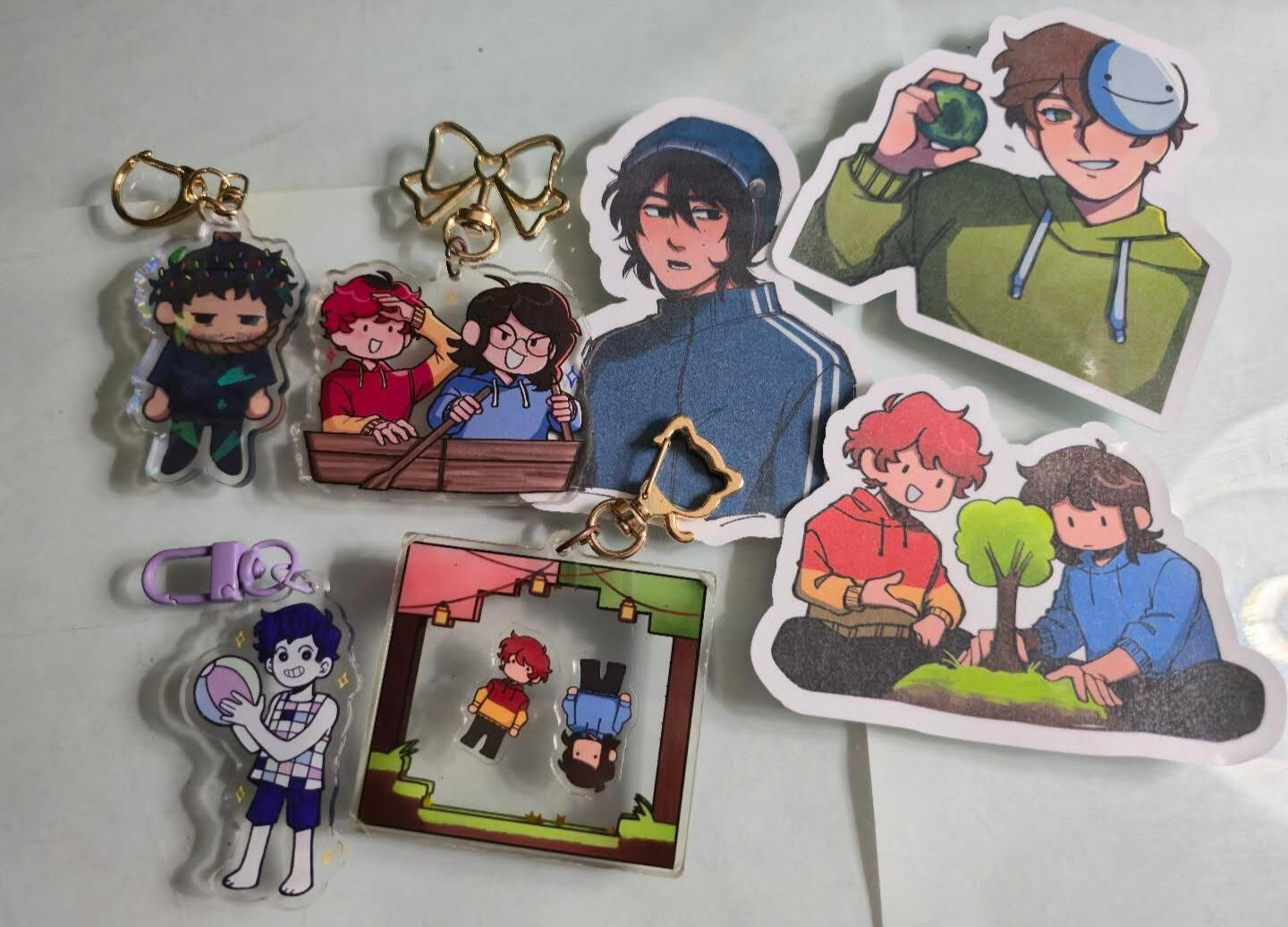 Charms and Stickers Mix